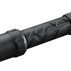 Coast Polysteel 600 710 lm Black LED Flashlight AA Battery