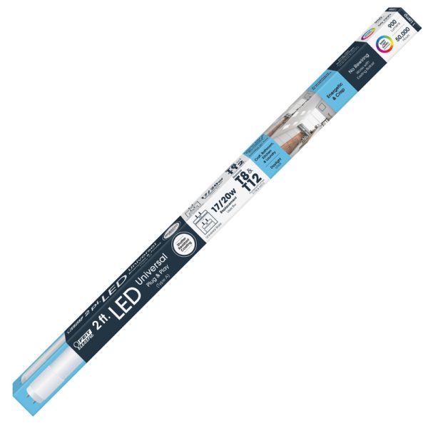 Feit Electric Linear G13 (Medium Bi-Pin) LED Bulb Daylight 20 Watt Equivalence 1 pk