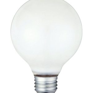 Westinghouse 40 W G25 Globe Incandescent Bulb E26 (Medium) White 12 pk