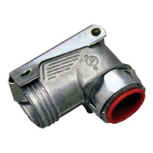 Sigma Engineered Solutions 3/8 in. D Die-Cast Zinc Flex Angle Connector For AC, MC and FMC/RWFMC 1 p