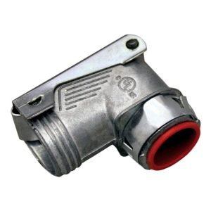 Sigma Engineered Solutions 1/2 in. D Die-Cast Zinc Flex Angle Connector For AC, MC and FMC/RWFMC 1 p