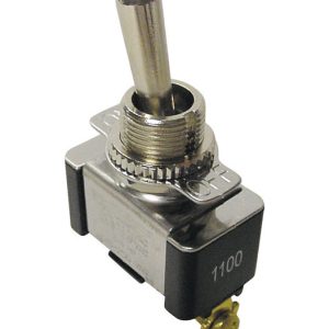 Gardner Bender 20 amps Single Pole Toggle Switch Black/Silver 1 pk
