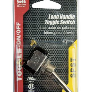 Gardner Bender Single Pole Toggle O-Ring Switch Silver 1 pk