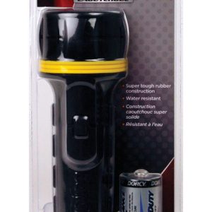 Dorcy Black LED Flashlight D Battery