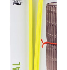 Nite Ize Gear Tie 24 in. L Yellow Twist Ties 2 pk