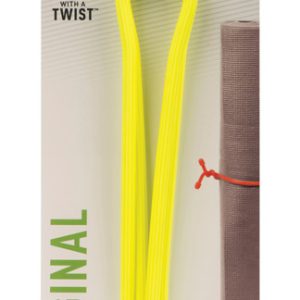 Nite Ize Gear Tie 18 in. L Yellow Twist Ties 2 pk