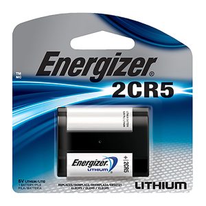 Energizer Lithium 2CR5 6 V 1.5 Ah Camera Battery 1 pk