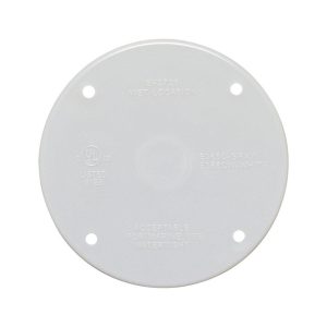 Sigma Engineered Solutions Round Plastic Flat Box Cover