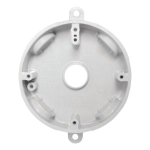 Sigma Engineered Solutions New Work 14.8 cu in Round Plastic Outlet Box White
