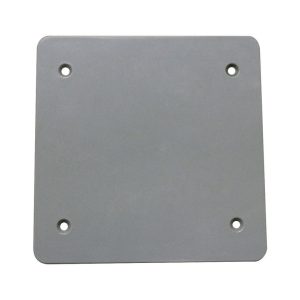 Sigma Engineered Solutions Square Plastic 2 gang Flat Box Cover
