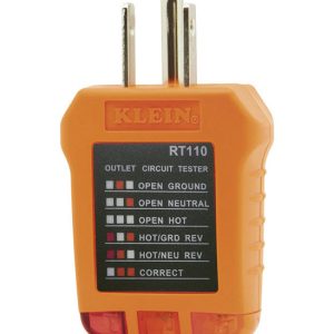 Klein Tools LED Receptacle Tester 1 pk