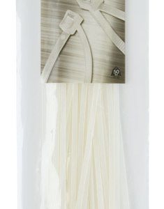 Gardner Bender 14 in. L Clear Self-Cutting Cable Tie 50 pk