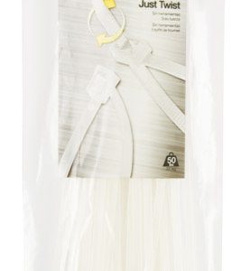 Gardner Bender 11 in. L Clear Self-Cutting Cable Tie 50 pk