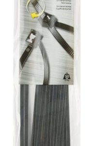 Gardner Bender 11 in. L Black Self-Cutting Cable Tie 20 pk