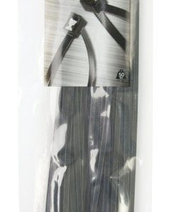 Gardner Bender 14 in. L Black Self-Cutting Cable Tie 50 pk