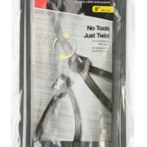 Gardner Bender 8 in. L Black Self-Cutting Cable Tie 50 pk