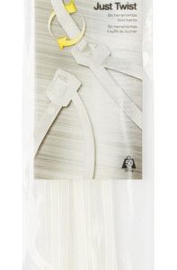 Gardner Bender 11 in. L Clear Self-Cutting Cable Tie 20 pk