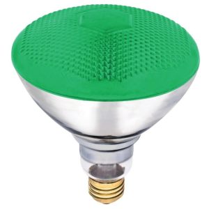 Westinghouse 100 W E26 Reflector Incandescent Bulb E26 (Medium) Green 1 pk