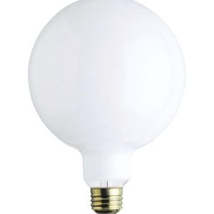 Westinghouse 100 W G40 Globe Incandescent Bulb E26 (Medium) White 1 pk