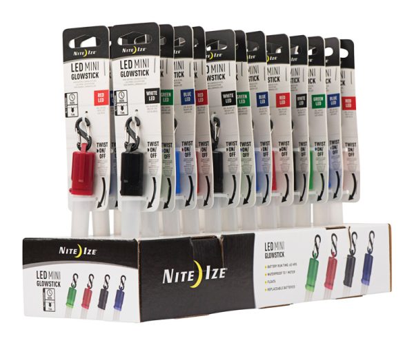Nite Ize Mini Glowstick 60 lm Assorted LED Glow Stick AG-3 Battery