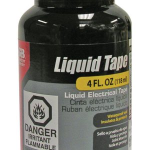 Gardner Bender Liquid Tape 2.0 in. W Black Rubber Liquid Electrical Tape 4 oz