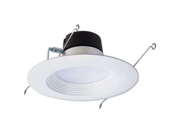 Halo Matte White 6 in. W Plastic LED Retrofit Kit 10 W