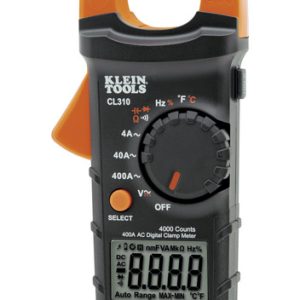 Klein Tools Automatic LCD Clamp Meter 1 pk