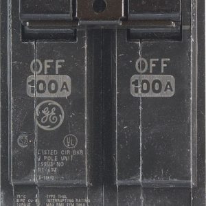GE Q-Line 100 amps Standard 2-Pole Circuit Breaker