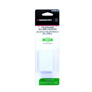 Monster Just Hook It Up 0 ft. L White Modular In Line Coupler
