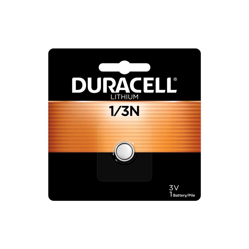 Duracell Lithium 1/3N 3 V 160 Ah Camera Battery 1 pk