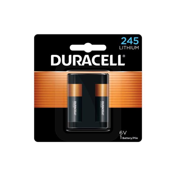 Duracell Lithium 245 6 V 1.4 Ah Camera Battery 1 pk