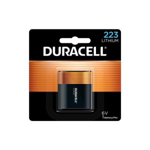 Duracell Lithium 223 6 V 1.4 Ah Camera Battery 1 pk