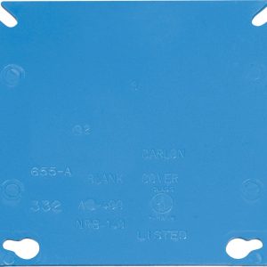 Carlon Square PVC 2 gang Box Cover
