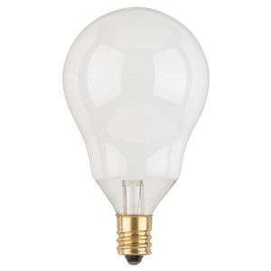 Westinghouse 60 W A15 Ceiling Fan Incandescent Bulb E12 (Candelabra) Soft White 2 pk