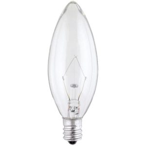 Westinghouse 60 W B10 Fan Incandescent Bulb E12 (Candelabra) Soft White 2 pk