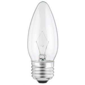 Westinghouse 40 W B11 Decorative Incandescent Bulb E26 (Medium) Soft White 2 pk