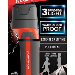 Life+Gear 150 lm Red LED Signal Light AA Battery
