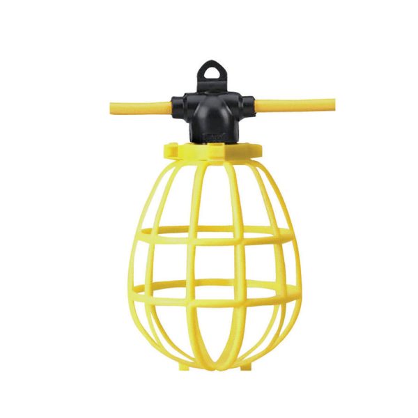 Woods 150 W 100 ft. 12/3 STW Incandescent Temporary Light String Set