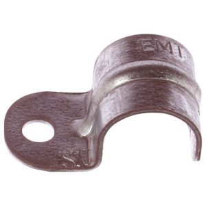 Steel City 3/4 in. D Steel 1 Hole Strap 3 pk