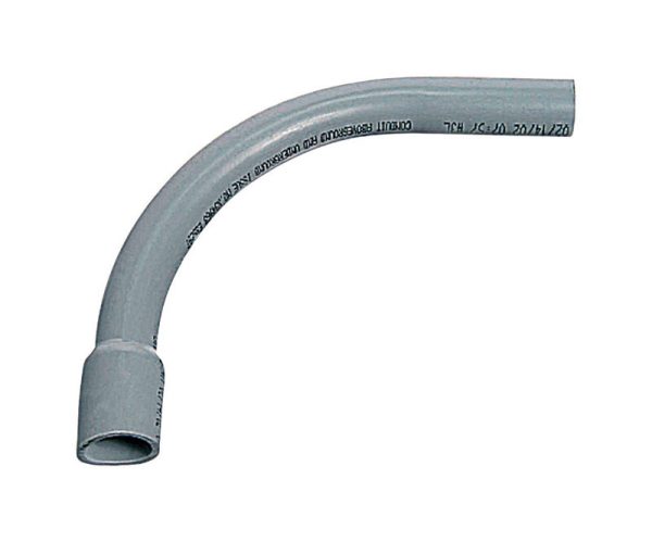 Carlon 3 in. D PVC Electrical Conduit Elbow For NM 1 pk