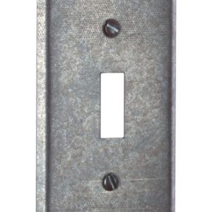 Steel City Rectangle Steel 1 gang Toggle Cover