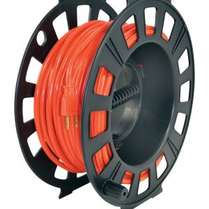 Woods 150 ft. L Plastic Cord Reel