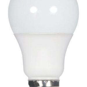 Satco A19 E26 (Medium) LED Bulb Warm White 60 Watt Equivalence 1 pk