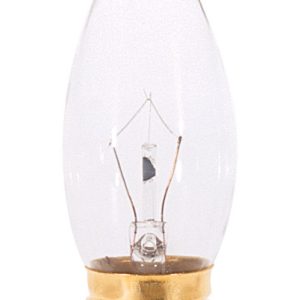 Satco 25 W B11 Decorative Incandescent Bulb E26 (Medium) Soft White 2 pk