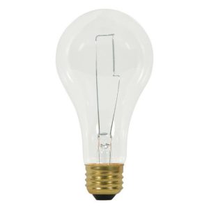 Satco 150 W A21 A-Line Incandescent Bulb E26 (Medium) Soft White 1 pk