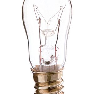 Satco 6 W S6 Specialty Incandescent Bulb E12 (Candelabra) Soft White 2 pk