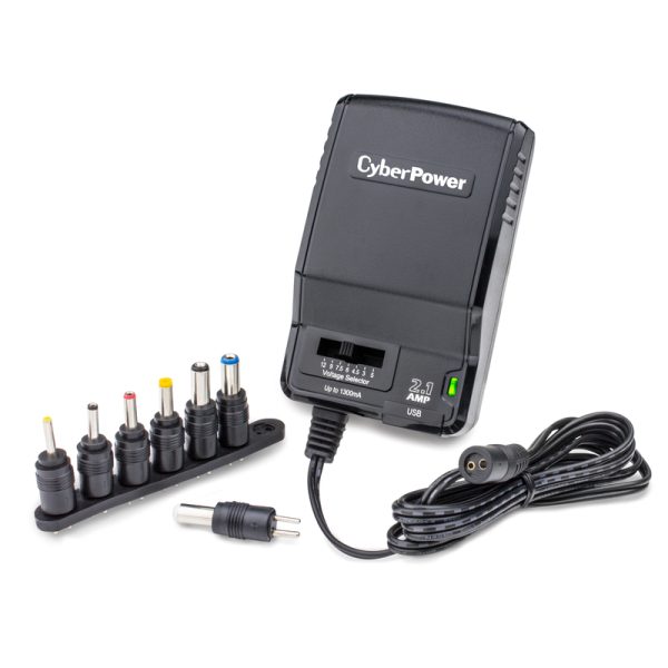 CyberPower 20 AWG 9 V 5 ft. L Power Adapter