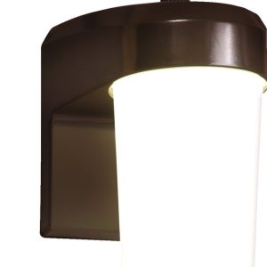 Halo Bronze Dusk to Dawn LED Jelly Jar Light w/Photocell