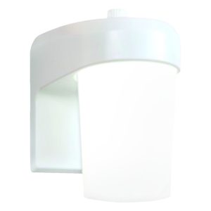 Halo White Dusk to Dawn LED Jelly Jar Light w/Photocell