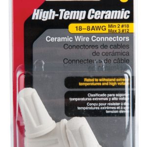 Gardner Bender High Temp Ceramic Wire Connectors 35/64 in. D 5 pk
